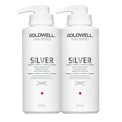 Goldwell Dualsenses Silver 60s Treatment 500ml X2