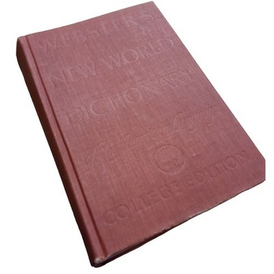 Webster New World Dictionary College Edition Hardcover American Language