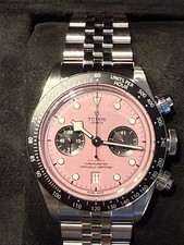 Tudor 79360N quadrante rosa nuovo mai usato tutti i documenti scatola compresa