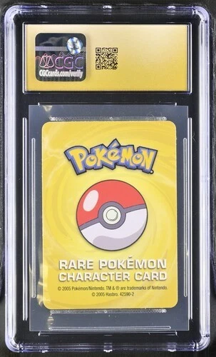 CGC 10 Pristine Mew Hasbro Rare Character Card Pokemon Master Trainer - Image 2 of 2