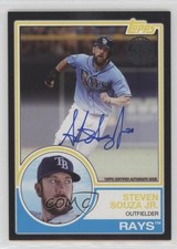 2018 Topps 1983 Topps Design Auto Black 19/99 Steven Souza Jr #83A-SS Auto 5h9