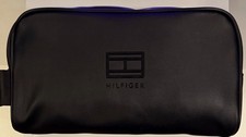 Bolso de cosméticos clásico Tommy Hilfiger para artículos de tocador negro precio de venta sugerido por el fabricante 69,50 USD nuevo con etiquetas
