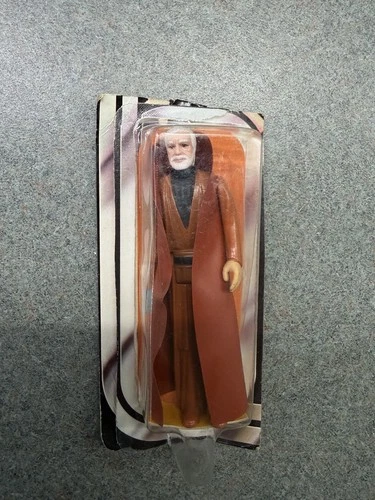 Vintage 78 Kenner Star Wars 12 Back-B Cut Card Ben (Obi-Wan) Kenobi ActionFigure