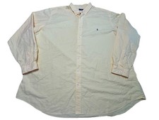 Ralph Lauren Shirt Mens 4XL Classic Fit Button Down Oxford Tall Long Sleeve Pony