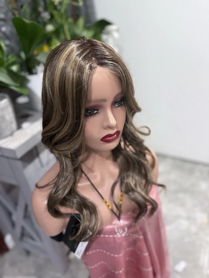 Belle tress “Priestly” wig in color Cappuccino latte New not available anywhere - Image 3 of 4