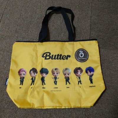 BTS TinyTAN Butter tote bag GEORGIA collaboration