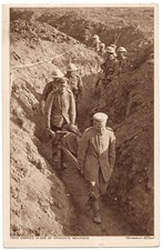 WWI German Fritz Carries Wounded Canadian Soldier Trench The Daily Mirror