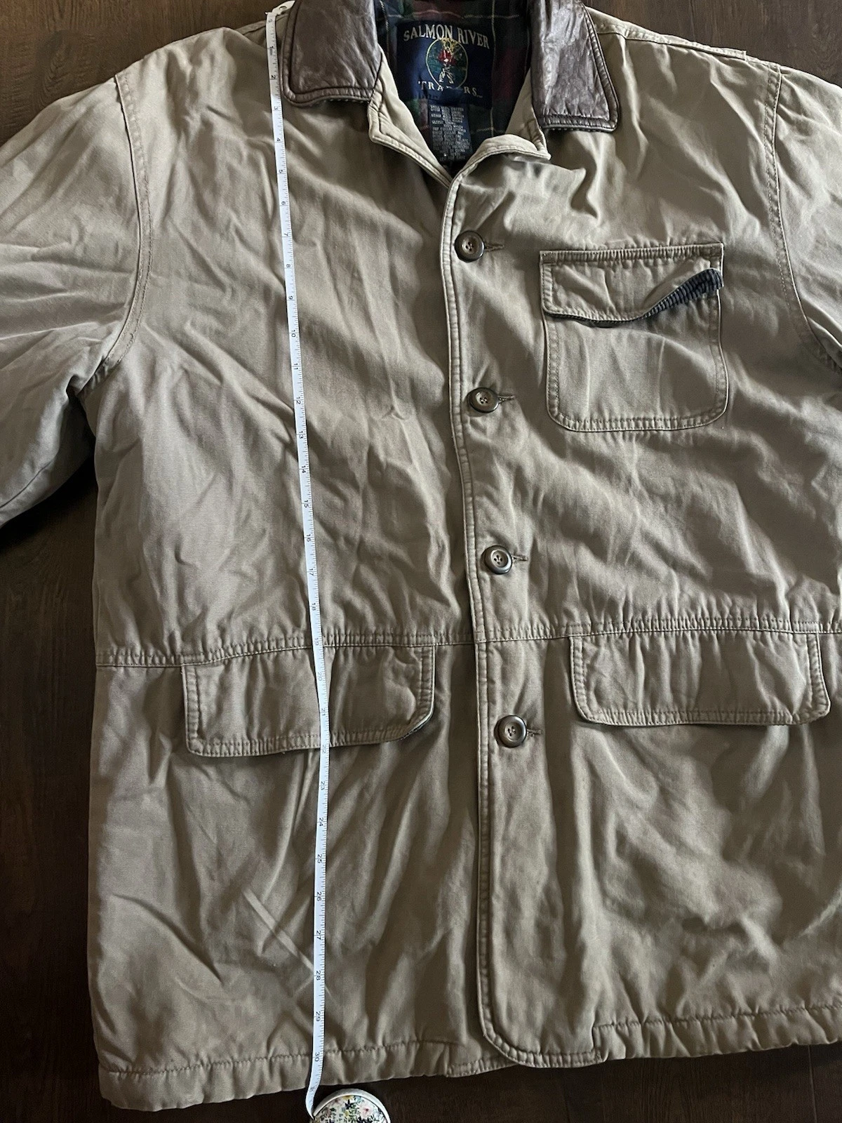 Vintage Salmon River Traders Medium (Men’s?) Chore Coat In Great Condition image 5