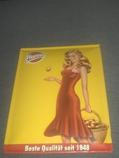 BLECHSCHILD VON PFANNI  29  X  38,8 CM