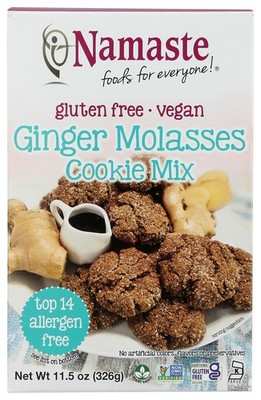 Namaste Gluten Free Vegan Ginger Molasses Cookie Mix 11.5 Oz