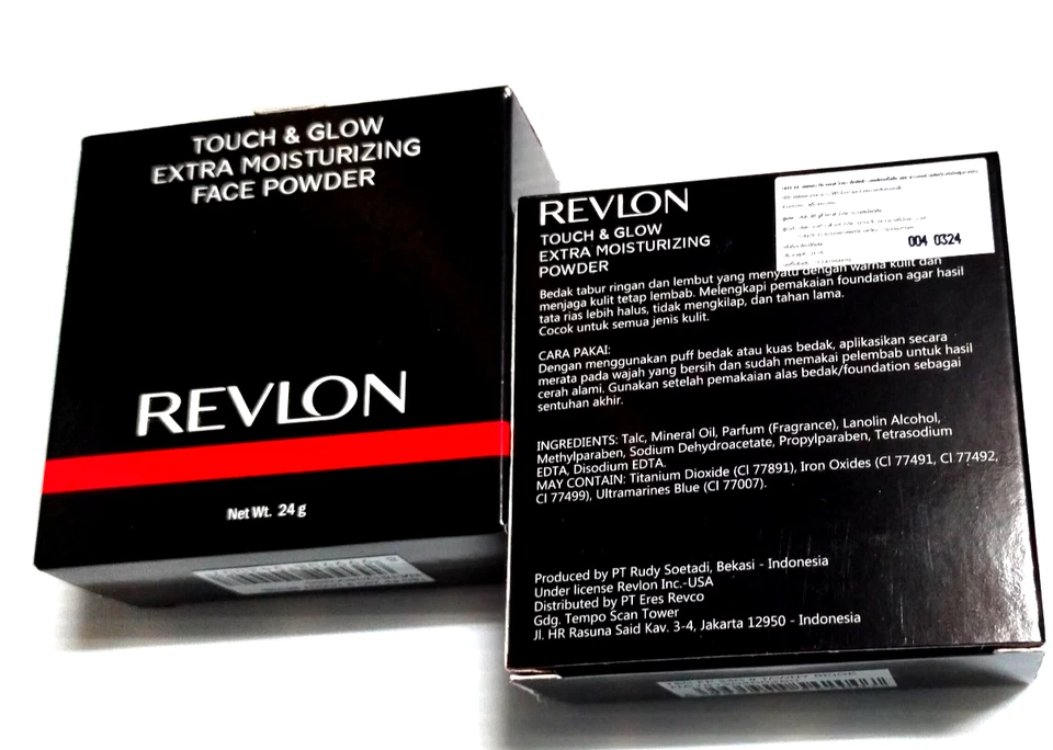 3 Packs x 24 g. Revlon Touch & Glow Extra Moisturizing Face Powder /TAWNY Beige - Image 3 of 4