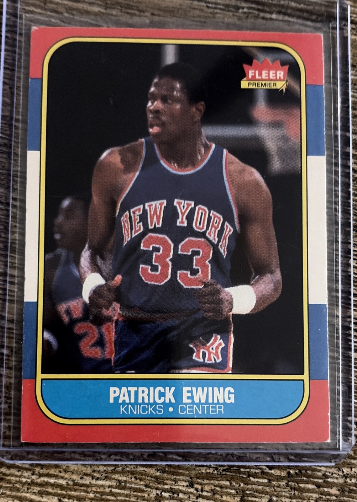 1986-87 Fleer - Patrick Ewing #32 (RC)