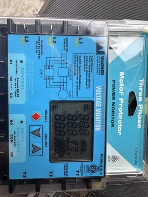 WAGNER Three Phase Motor Protector Mod DTP-3