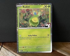 Budew 004/131 Cosmos Holo Play! Prize Pack Series 7 Stamp Pokémon TCG NM