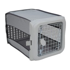 Sport Pet Designs 22.5-inch Collapsible Pop-up Dog Kennel, Gray, Small