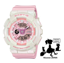 CASIO BABY-G Women's Watch BA-110PD-4AJF ANALOG-DIGITA cute kawaii JAPAN