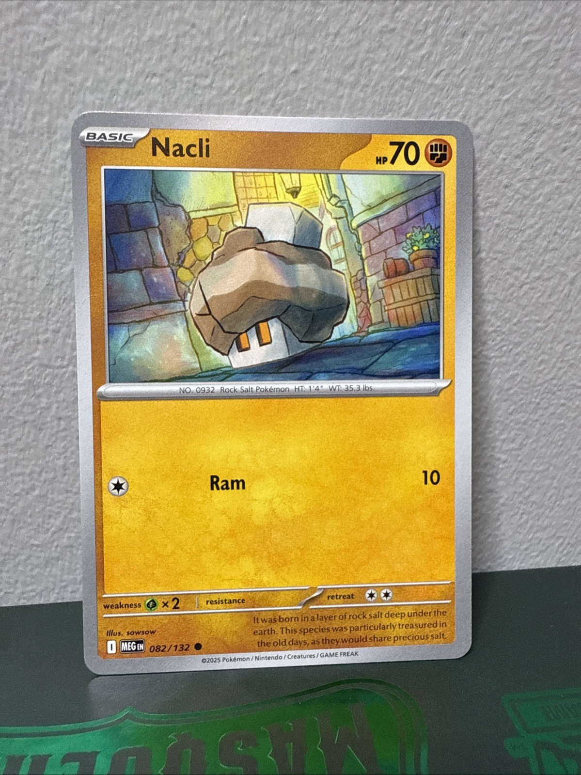Nacli Common ME01: Mega Evolution 082/132 NM Pokemon NM