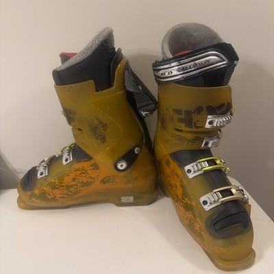 Salomon X-Wave 10.0 Ski Boots Mens Orange Flex 110 3D Alpine