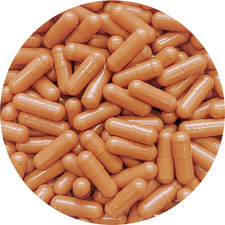 Pure Capsules&reg; Vcaps&reg; Size 00 Orange Empty Vegetarian Capsules EU products