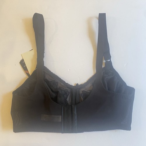 Bali Comfort U Flower Bali BH Gr.34D schwarz Midnight Bügel 0180 NEU - Bild 9 von 14