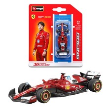 FERRARI SF-25 Formula 1 Modello Auto LECLERC 16 F1 2025 DieCast 1/64 9cm Bburago