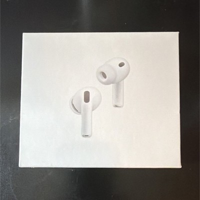 Sealed AirPods Pro 3 Wireless Bluetooth USB-C Earbuds White Replaceable Ear Tips