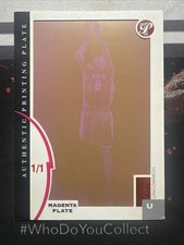 2005-06 Topps Pristine Los Angeles Lakers Kobe Bryant Magenta Plate #’ed 1/1