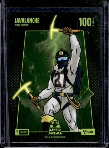 2024 Bo Jackson Battle Arena Alpha Javalanche Battlefoil First Glow #BF-207