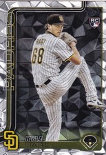 KYLE HART TOPPS UPDATE ROOKIE SILVER DIAMANTE FOIL RC PADRES #US-301 2025 25