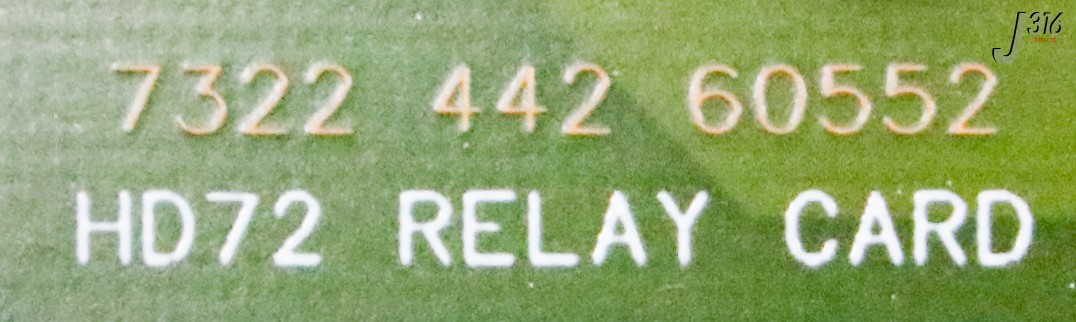 サンプル 37595 ITEC PCB, HD72 RELAY CARD, PARSET 7322 442 6054 | eBay