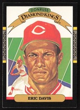 1987 Leaf Eric Davis #22 Cincinnati Reds