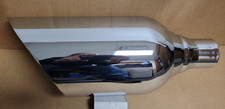 7 X 18 Chrome Angle Cut Exhaust Tip - At7018-2.5