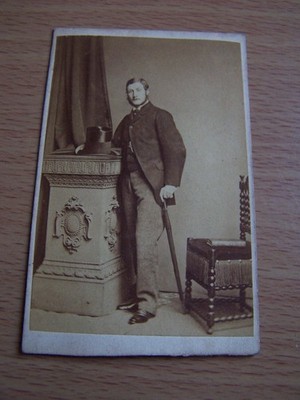 CDV Mann H Hopkins Droxford Bischöfe Waltham Davis Fotograf Berkeley Square