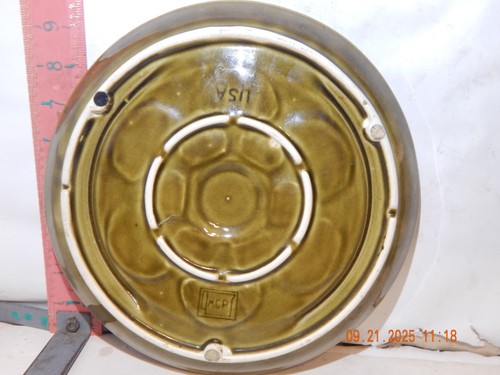 10 Zoll Fakultät Aschenbecher von WSU - Washington State University - hergestellt von McCoy Potte - Bild 3 von 3