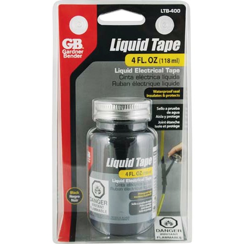 Gardner Bender 4 Oz. Schwarzes elektrisches flüssiges Klebeband LTB-400 5er Pack Gardner