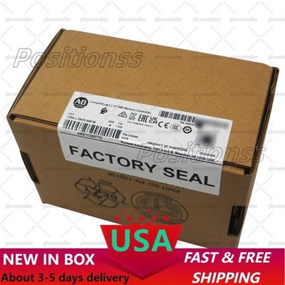 New AB 1769-L19ER-BB1B CompactLogix 5370 L19 1MB Controller  US Free Tax