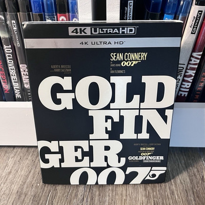 Goldfinger 4K UHD Blu-ray James Bond 007 Sean Connery Guy Hamilton