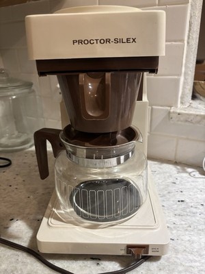Vintage Proctor Silex Automatic Drip 10 Cup Coffeemaker A415AL Tested WORKS