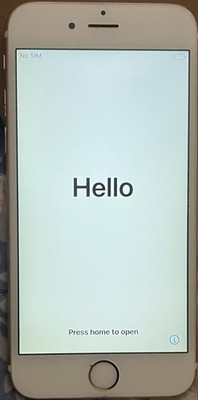 Apple iPhone 6s 128GB R Gold Unlocked Clean IMEI Works Needs New Battery Soon