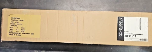 Sonneman Keel 22" 1 Light LED Bath Bar, Satin White - 3831.03 - Picture 2 of 2