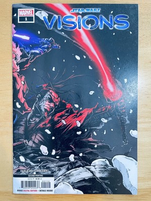 STAR WARS VISIONS #1 (2022) 2ND PRINTING OKAZAKI COVER KEY! 1ST APP OF RONIN