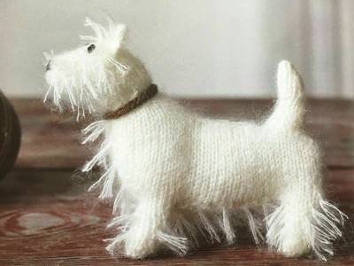 west highland terrier knitting pattern