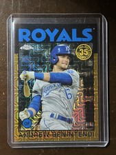 2021 Topps Update 1986 Gold Refractor #86C-33 Andrew Benintendi /50 Royals