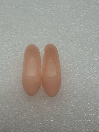 Francie Pink Shoes Flats Rubber Squishy Vintage Mattel 1960's Japan - Picture 6 of 7