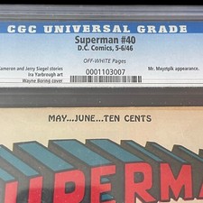 Las mejores ofertas en DC Comics Certified Guaranty Company (CGC