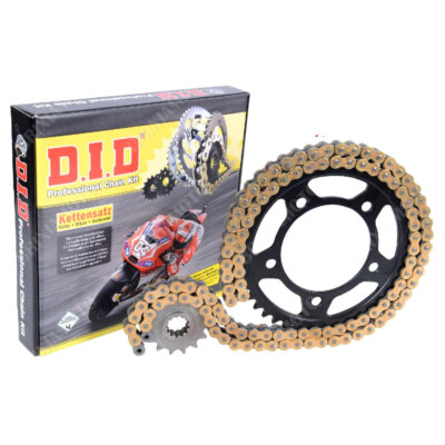 Kette DID 520ATV2 Ritzel 12 Zahnrad 43GBS für Kawasaki 300 Kef B L. Sport 2001-