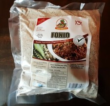 Fonio (Acha, Iburu, Fini or Findi) West African cereal superfood (1kg bag)