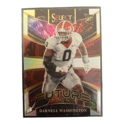 2023 PANINI SELECT DRAFT PICKS FUTURE #FUT-17 DARNELL WASHINGTON SILVER PRIZM RC