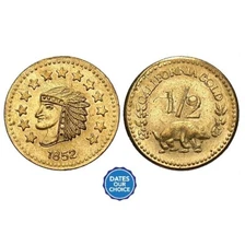 Superb CALIFORNIA GOLD Commemorative Coin #B332