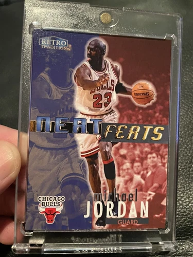 Michael Jordan Fan Made “neat feats” Card /150 New